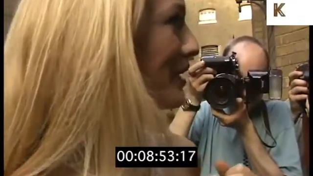 Karen Mulder At London Fashion Party 1995