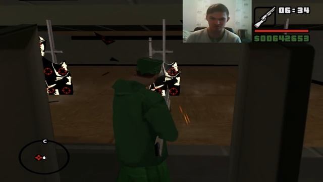 Испытание оружия в "GTA San Andreas" + секрет бесконечного кол-ва патронов путём удвоения смотреть онлайн
