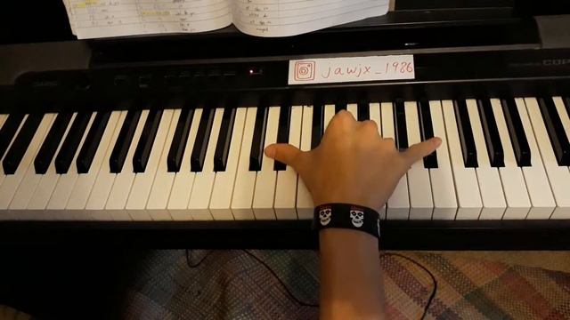 Audioslave - " Like A Stone " Piano Intro Tutorial смотреть онлайн