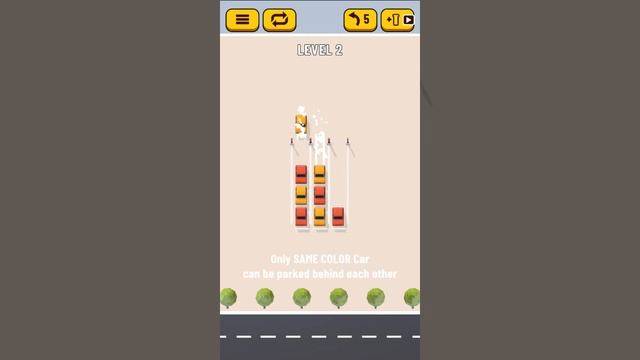Sort Car Puzzle Level 2 смотреть онлайн