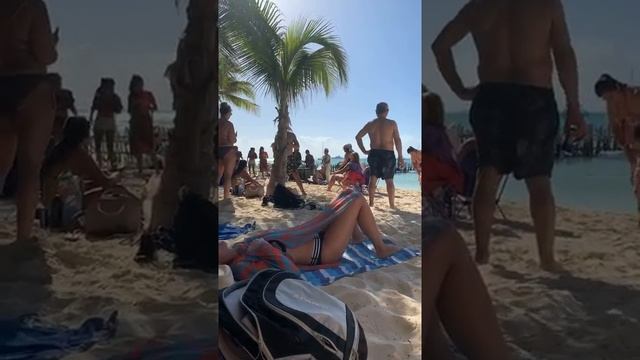 Playa Norte Isla Mujeres, México.
