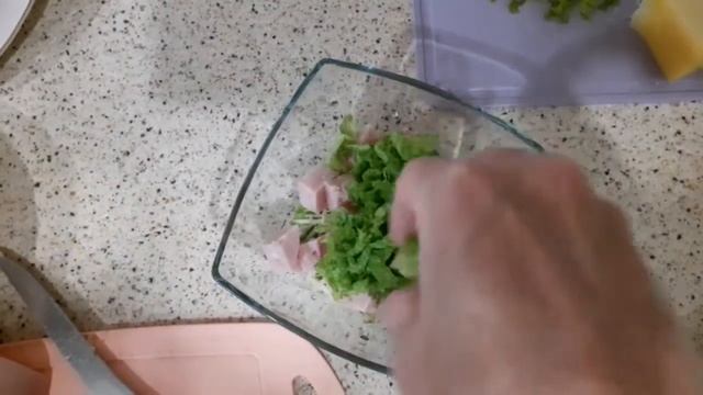 ОЧЕНЬ НЕЖНЫЙ ФРАНЦУЗСКИЙ САЛАТ С ВЕТЧИНОЙ смотреть онлайн