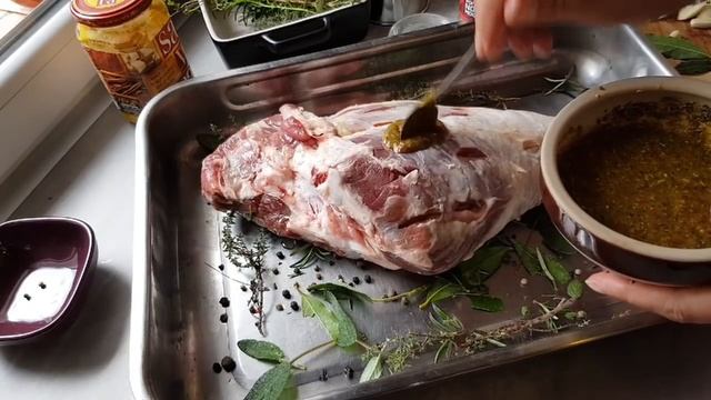 Кулинарочка/ Маринуем ногу ягненка / Мой ожественный РЕЦЕПТ/provenceallochka Recipes