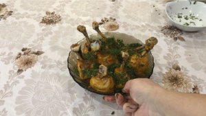 Куриная голень в духовке