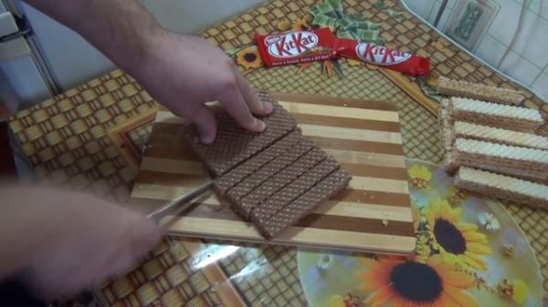 Kit Kat. Делаем вкусный кит кат сами .