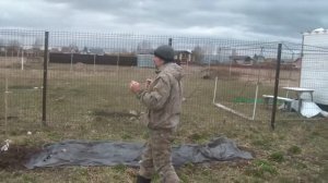 Абиссинская скважина за 2 часа мотобуром биолокация поиск воды рамками Часть 1