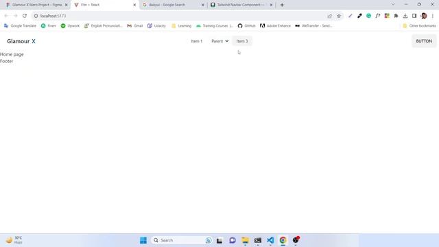 Complete MERN Stack Tutorial part 2 | Layout Setup for Header & Footer смотреть онлайн