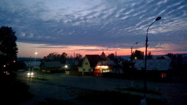 2019-06-08 Красивый вечер, +14° C, Братск, Сибирь, Россия