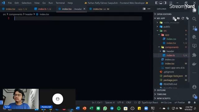Introduction to React TypeScript смотреть онлайн