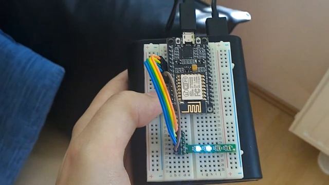 ESP8266 WiFi signal strength meter смотреть онлайн