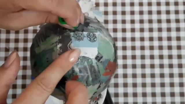 Мастер класс шар в технике папье маше смотреть онлайн