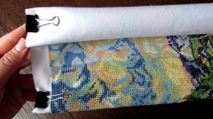 ВЫШИВКА БИСЕРОМ. ПРОЦЕСС. МОЙ СПОСОБ.