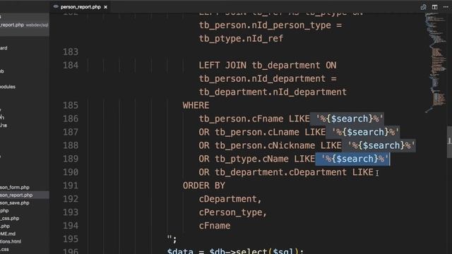 SQL 3 (รอบค่ำ) ตอนที่ 24 SEARCH & FILTER 2 смотреть онлайн