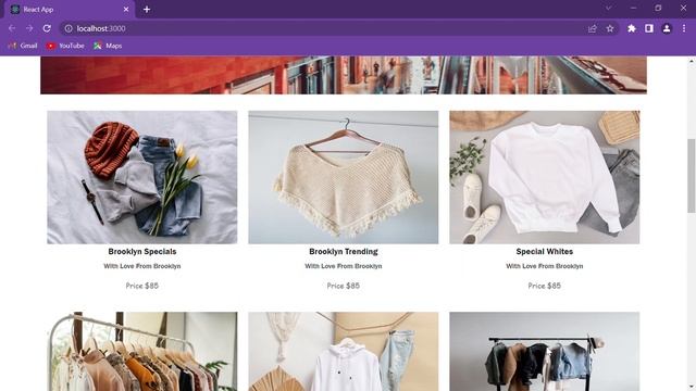 REACTJS BOOTSTRAP 5 ECOMMERCE STORE FREE TEMPLATE | A to z web development смотреть онлайн