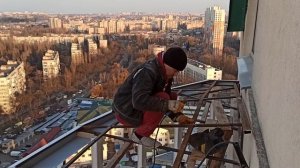 Балкон своими руками! Доделаю каркас крыши балкона...