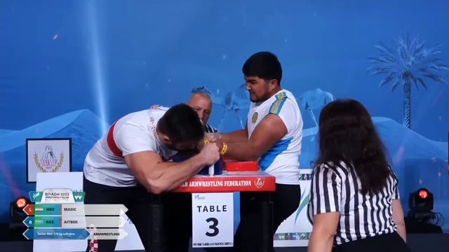 Sandris vs Rino Armwrestling! Left Arm All Matches! World Combat Games! смотреть онлайн