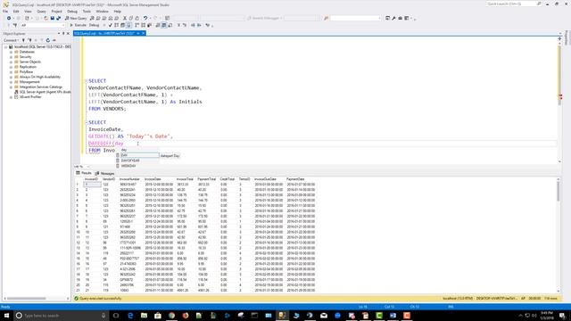 SQL Server Tutorials 5. How To Code The SELECT Clause, WHERE Clause, ORDER BY Clause Part 2 смотреть онлайн