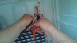 Ремонт холодильника LG GR S462QVC  поиск неисправности Замена термопредохранителя