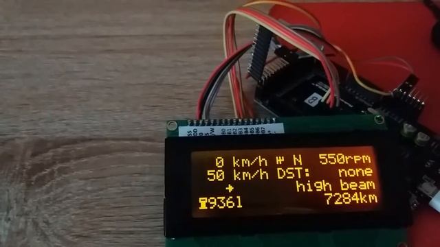 ETS2 Telemetry On Arduino+LCD [early Stage]