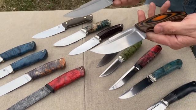 Выставка недорогих, рабочих ножей! От мастерской Град Горький! смотреть онлайн