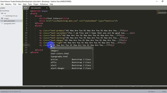 04 Bootstrap 4 || Text Colors and Background Colors смотреть онлайн