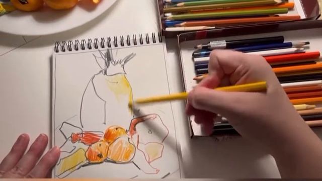 Ночные почеркушки карандашами))) смотреть онлайн