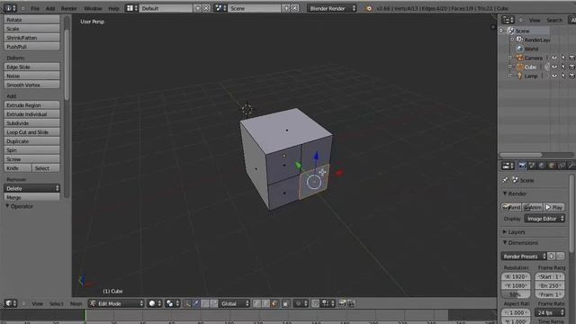 subdivide Blender смотреть онлайн