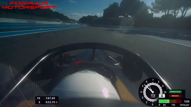Formule 4 - Circuit Paul Ricard - Edouard Borgna смотреть онлайн