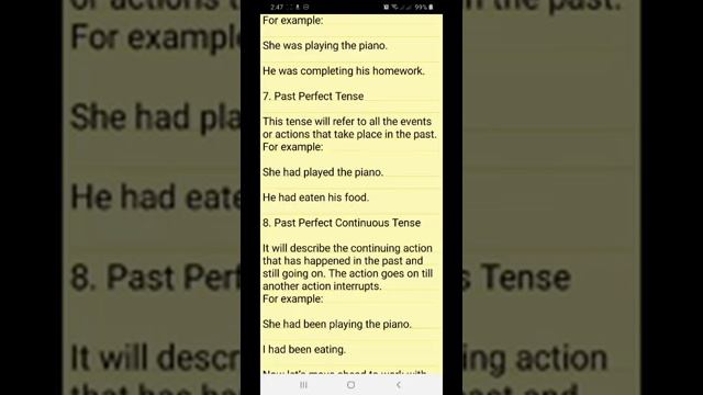 All English Tenses With Examples😁 смотреть онлайн