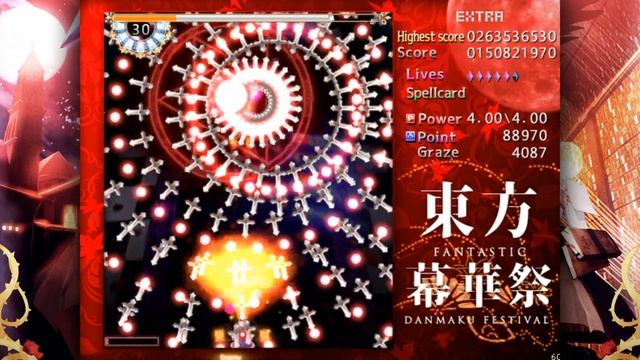 Fantastic Danmaku Festival - Extra Stage (Patchouli) смотреть онлайн