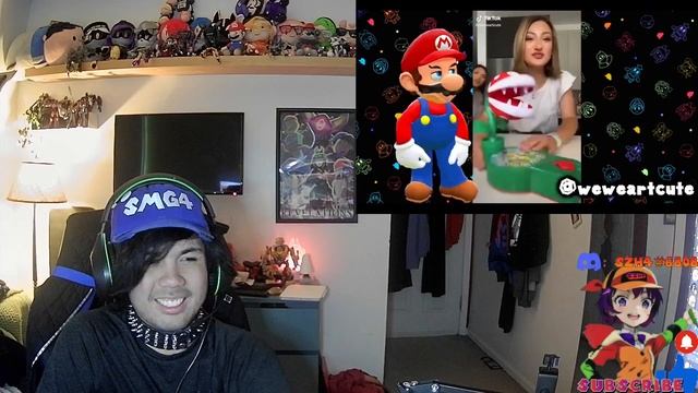 Mario Does Pranks 2 Reaction! - DREAM PRANK!!! смотреть онлайн