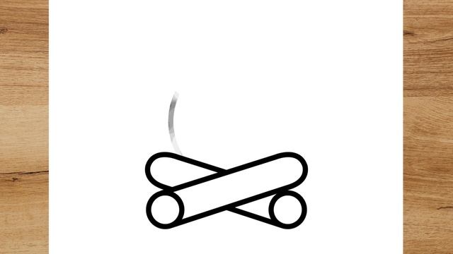 HOW TO DRAW A CAMPFIRE смотреть онлайн