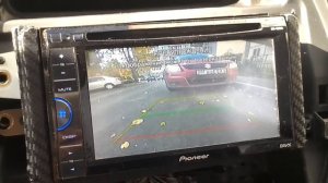 Работа камеры заднего вида на Pioneer AVH-160DVD