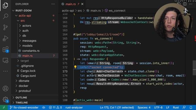 We built a Zoom clone 100% IN RUST смотреть онлайн