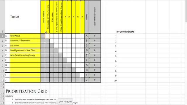 Tools I Love: Prioritization Grid for Overcoming Task Overwhelm смотреть онлайн