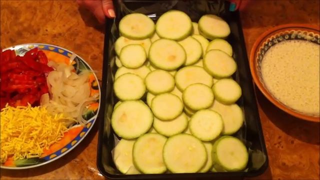 Овощная запеканка с кабачками. Вкусный диетический рецепт смотреть онлайн