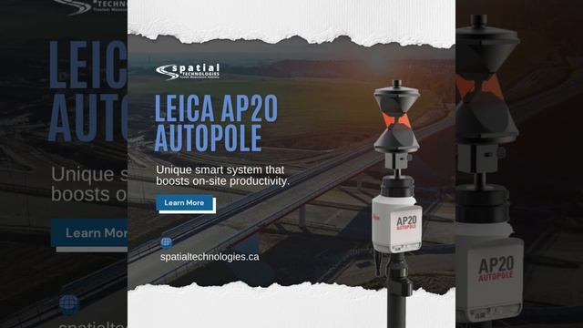 LEICA AP20 AUTOPOLE. Get yours at https://spatialtechnologies.ca/products/leica-ap20-autopole смотреть онлайн