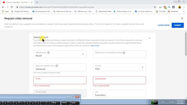 How To Use YouTube Copyright Match Tool | Vs Professional Group | Tamil смотреть онлайн