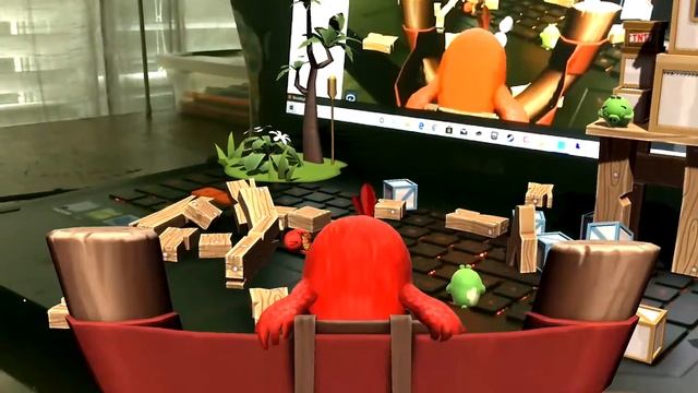 Angry Birds VR: Isle Of Pigs Level 5 FAIL! смотреть онлайн