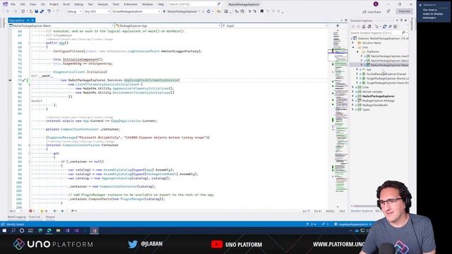 Live Coding the Uno Platform - Nuget Package Explorer смотреть онлайн