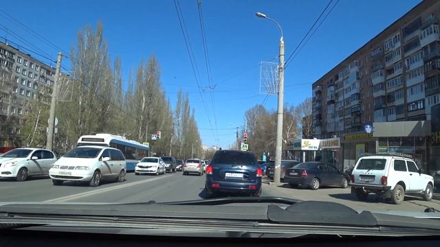 Самара. Улица Стара Загора. Автопутешествие по городу. смотреть онлайн
