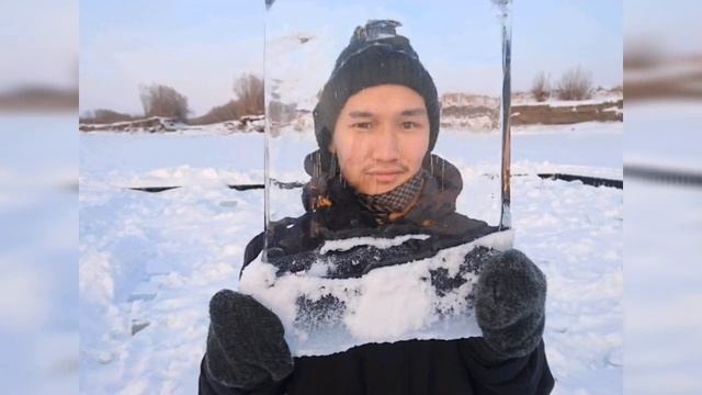 Yakutsk. Lena river channel. Якутск. Протока реки Лена. смотреть онлайн