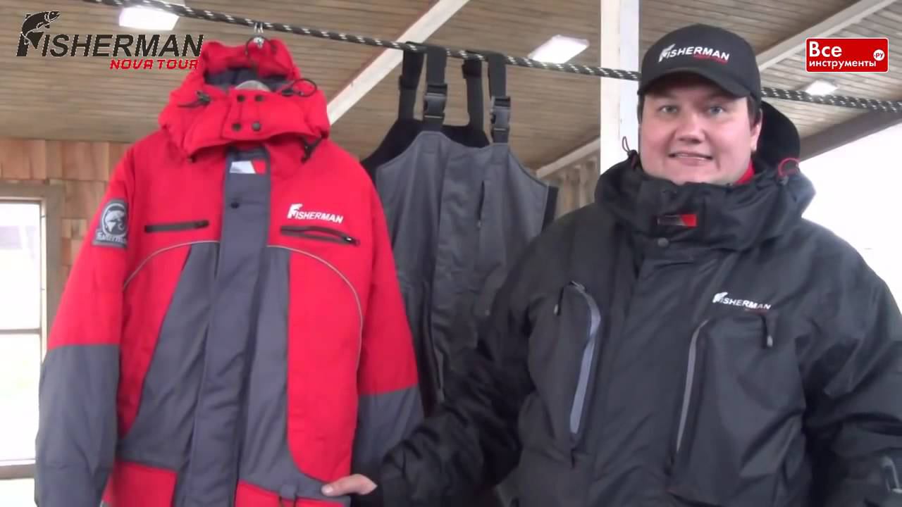 Обзор рыболовного костюма Фишермен v 2 от NOVA TOUR смотреть онлайн