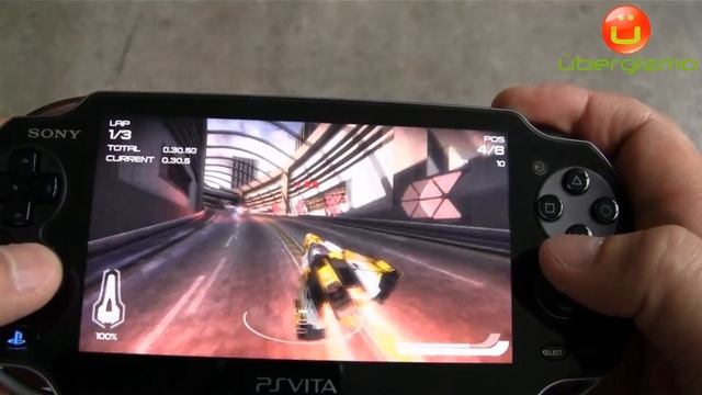 PS Vita WipeOut 2048 gameplay (HD) смотреть онлайн