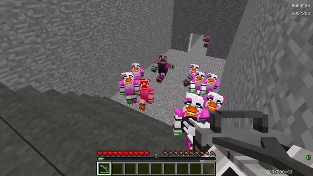 Я НАШЁЛ ДОМ АНИМАТРОНИКА РОКСИ ПОД ЗЕМЛЕЙ В МАЙНКРАФТ FNAF SECURITY BREACH MINECRAFT ФНАФ 9 смотреть онлайн