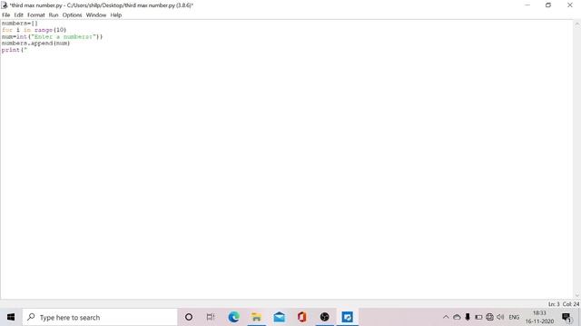 PYTHON CODING: TO FIND HIGHEST/SMALLEST NUMBER AND THIRD HIGHEST / SMALLEST NUMBER IN A LIST. смотреть онлайн