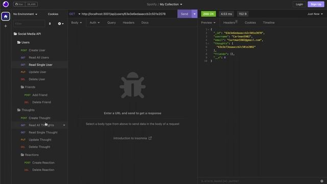 Social Media API смотреть онлайн