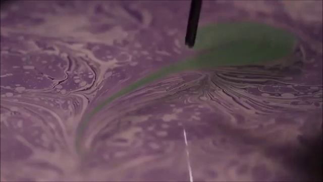 Эбру - искусство рисования на воде смотреть онлайн