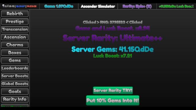 The Best Ascender Simulator Server смотреть онлайн