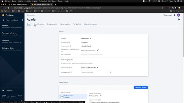 Php Tarayıcı Bildirim Sistemi - Google Firebase Push Notification смотреть онлайн